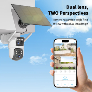 caméra de surveillance solaire wifi extérieure