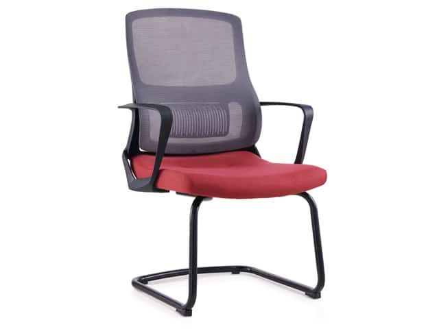 13427 chaise visiteur a maille lazio cb rougenoire.jpg 13427 chaise visiteur a maille lazio cb rougenoire.jpg
