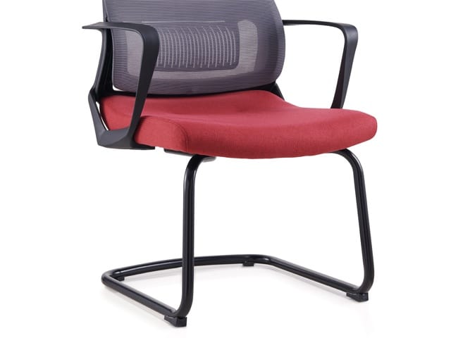 13428 chaise visiteur a maille lazio cb rougenoire.jpg 13428 chaise visiteur a maille lazio cb rougenoire.jpg