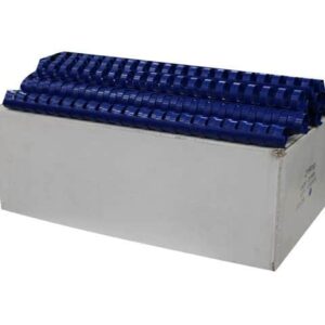 14094 spirale plast. 20mm bte100 bleu bu 9107 capacite 200 feuilles.jpg