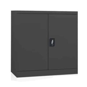 19523 armoire metal basse porte batt fc a9w noir 900400900 tole 0.6.jpg