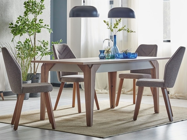 22293 table a manger 6 places extansible tres 16421075 clr marron blanc.jpg 22293 table a manger 6 places extansible tres 16421075 clr marron blanc.jpg