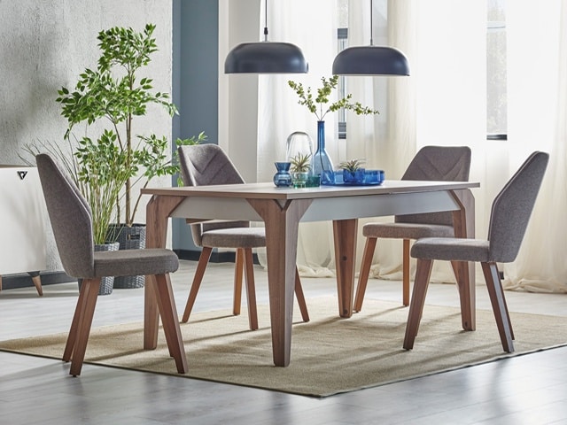 22294 table a manger 6 places extansible tres 16421075 clr marron blanc.jpg 22294 table a manger 6 places extansible tres 16421075 clr marron blanc.jpg