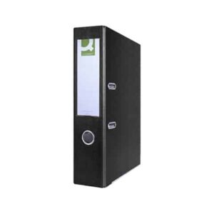 28628 classeur lev pvc a4 75 mm q connect noir kf15995.jpg