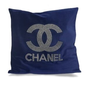 29406 coussin 46x46 bleu de nuit chanel.jpg