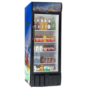 30851 refrigerateur vitrine 370l finix 1 porte sc 370 595x615x1995.png