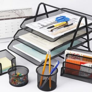 33006 ensemble organiseur de bureau metal complet hy2214 noir.jpg