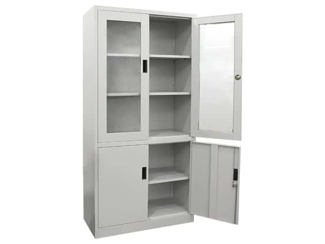 35282 armoire metal haut 4p semi vitre kd 37 gris 1850x900x400 tole 0.7.jpg 35282 armoire metal haut 4p semi vitre kd 37 gris 1850x900x400 tole 0.7.jpg