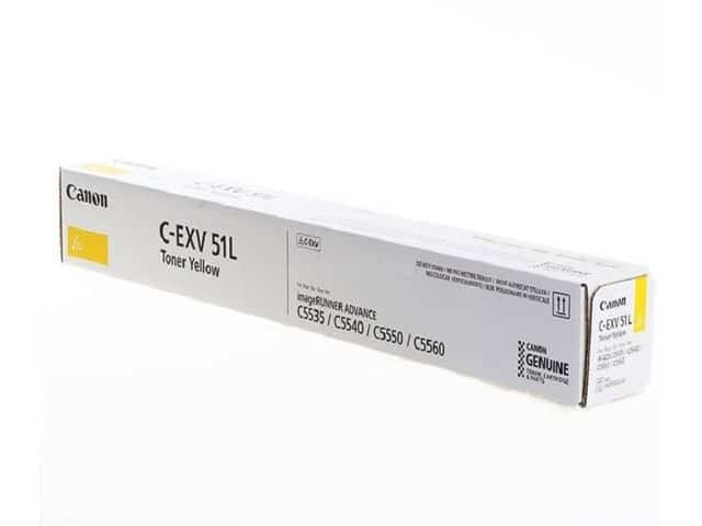 36375 toner canon cexv 51 pour canon ira c5535 5540 5550 5560 yellow.jpg 36375 toner canon cexv 51 pour canon ira c5535 5540 5550 5560 yellow.jpg