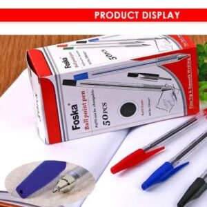40386 stylo bille rouge 1.0 mm foska xh0927.jpg