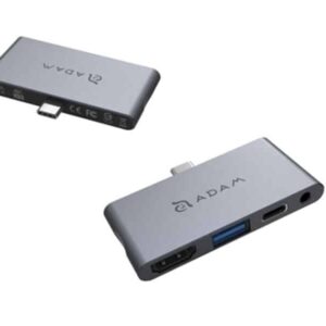 42387 hub usb c 4 en 1 i4 pour ipad avec usb c aapadhubi4gy gris.jpg