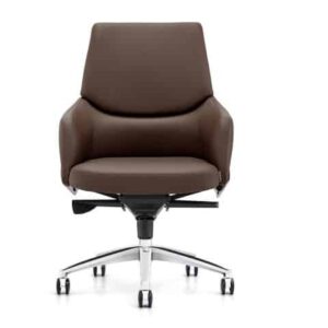 42679 fauteuil dossier bas pu ys1523b c54 marron pied chrome.jpg
