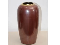43207 vase de decoration ref 513 17x17x33 couleur marron dore mm.jpg 43207 vase de decoration ref 513 17x17x33 couleur marron dore mm.jpg