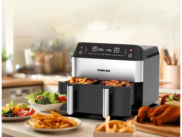 43373 air fryer nikai noir 2x4 litres naf282d.jpg 43373 air fryer nikai noir 2x4 litres naf282d.jpg