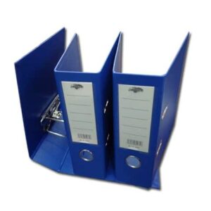 6548 classeur lev pvc a5 80mm demi dos bleu 82235.jpg