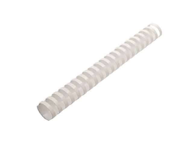 7868 spirale plast. 18mm bte100 blanche bu 9106 capacite 150 feuilles.jpg 7868 spirale plast. 18mm bte100 blanche bu 9106 capacite 150 feuilles.jpg